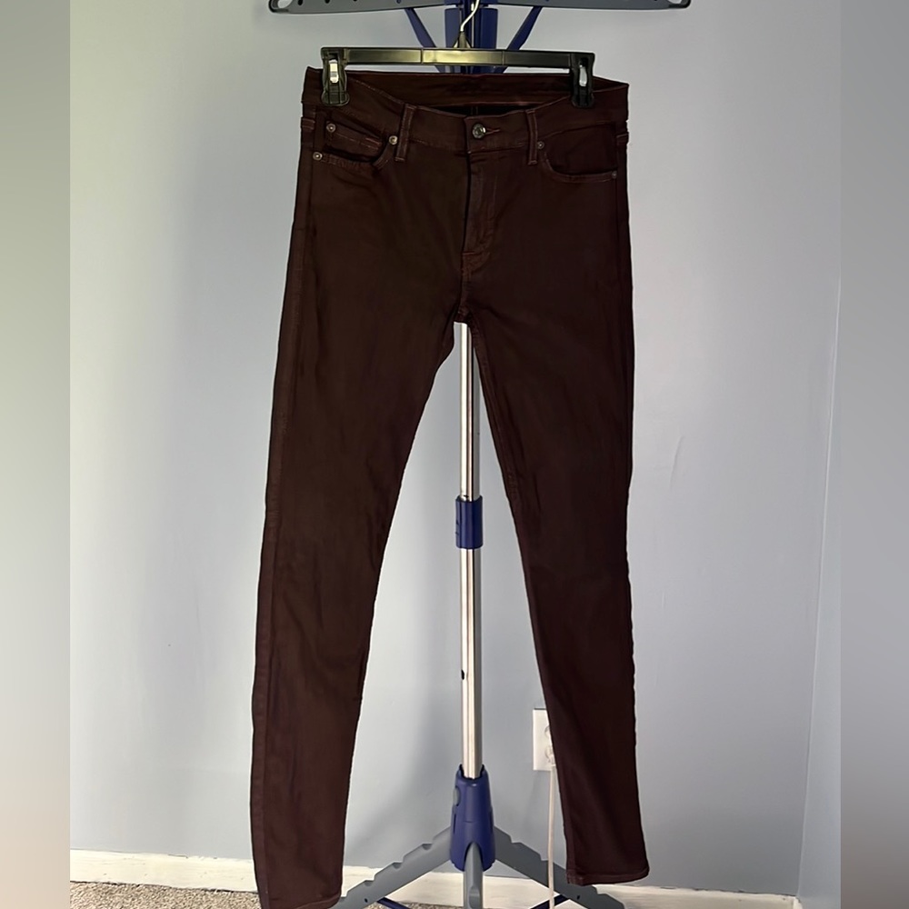 7 For All Mankind Gwenevere Ankle Skinny Jeans Size 28